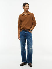 Strickpoloshirt FISHERMAN RIB