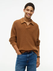 Strickpoloshirt FISHERMAN RIB