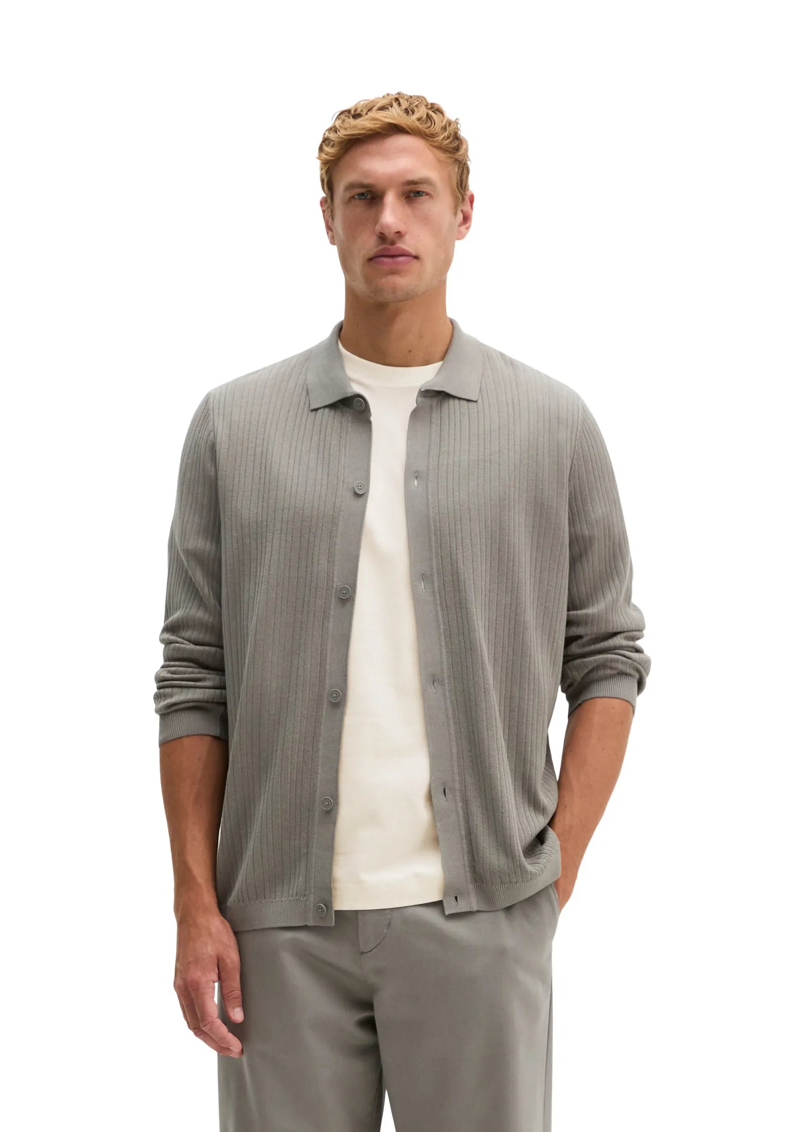 Langarmshirt aus Bio-Baumwollmix