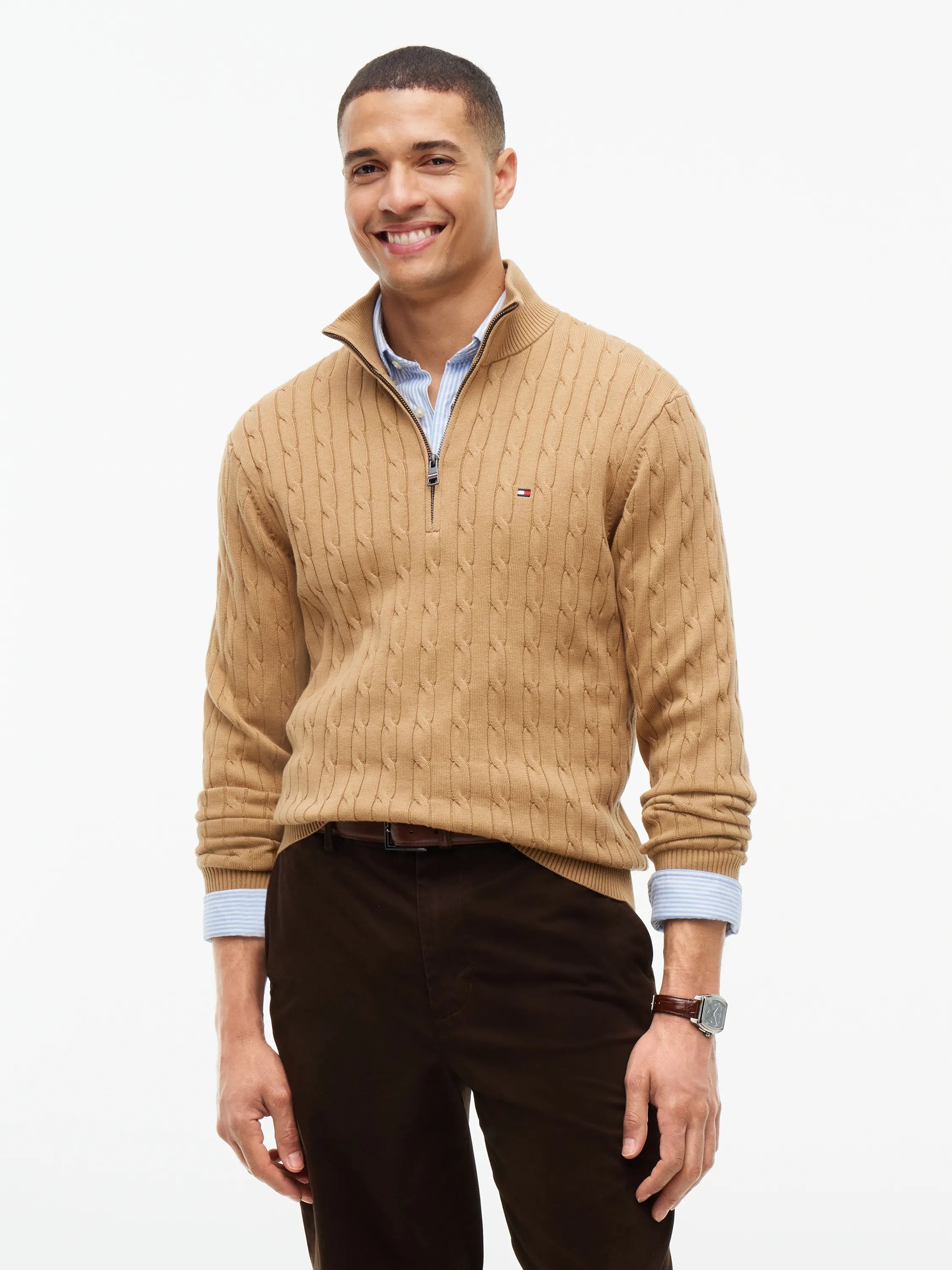 Strickpullover aus Baumwolle