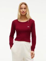 Langarmshirt aus Baumwollmix