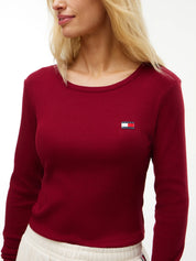 Langarmshirt aus Baumwollmix