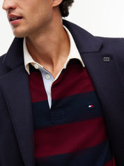 Langarmshirt aus Baumwolle gestreift