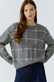 Strickpullover aus Wollmix