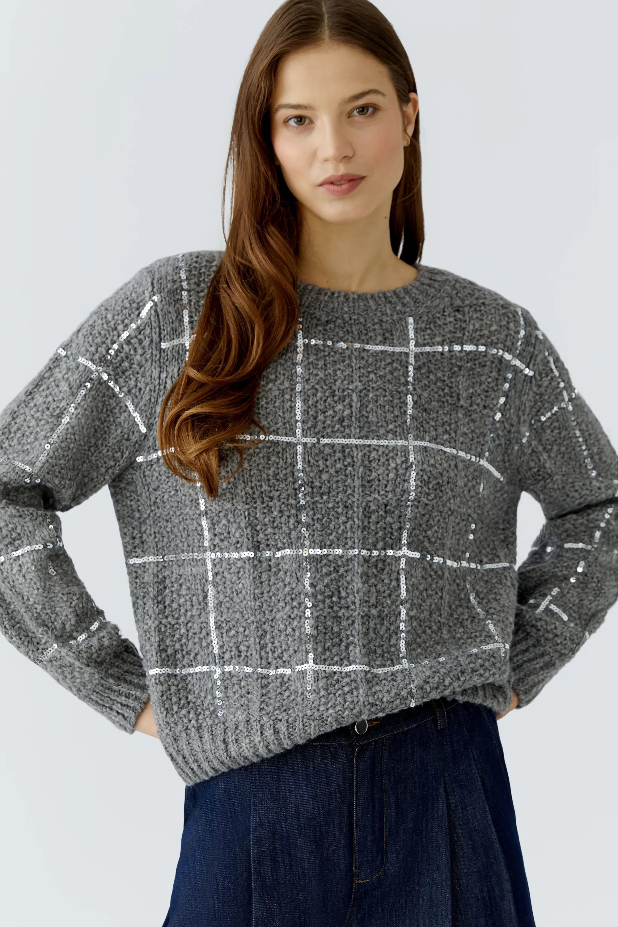 Strickpullover aus Wollmix