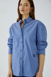 Bluse gestreift Oversized Fit