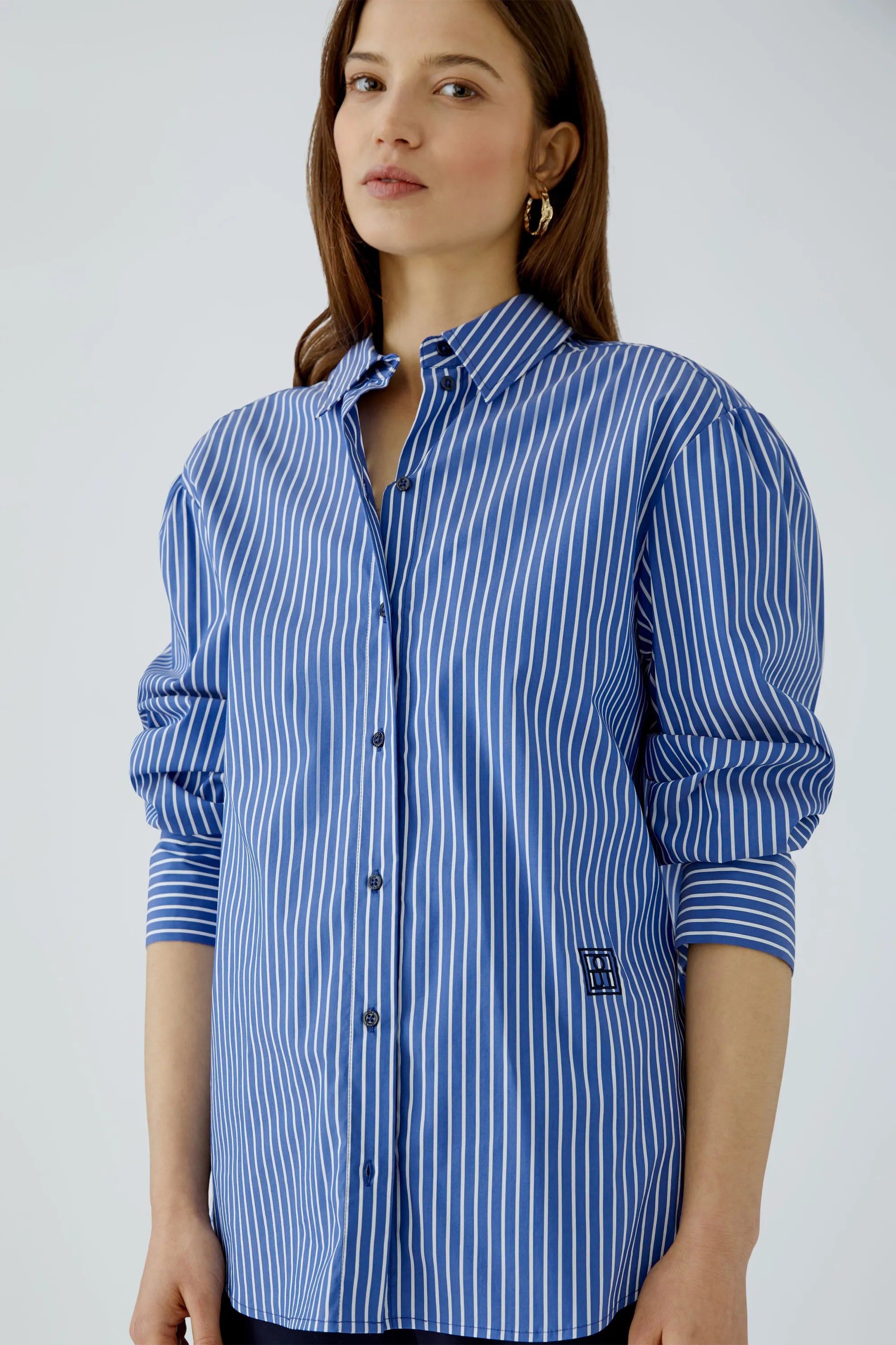 Bluse gestreift Oversized Fit