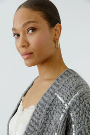 Strickjacke aus Wollmix