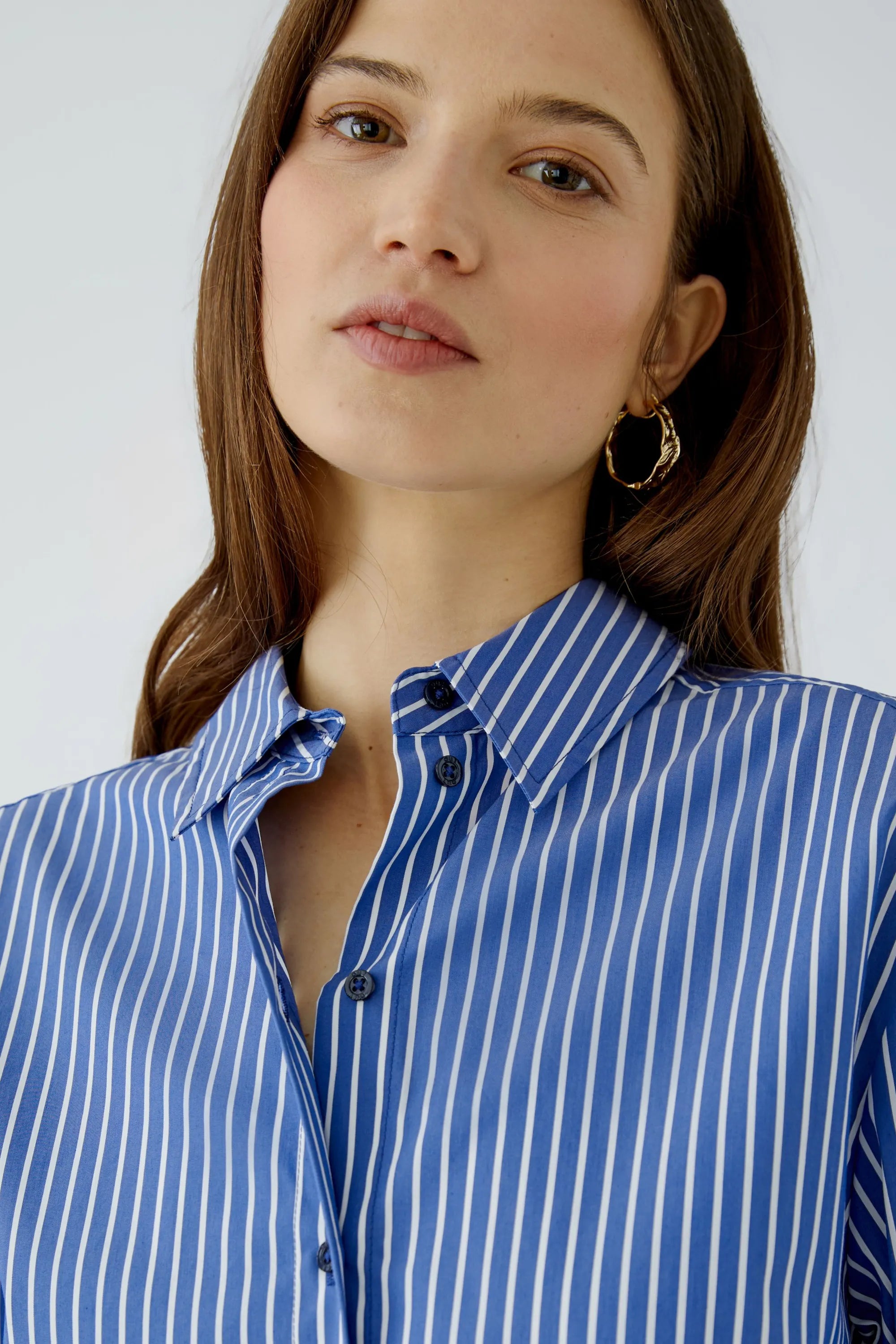 Bluse gestreift Oversized Fit