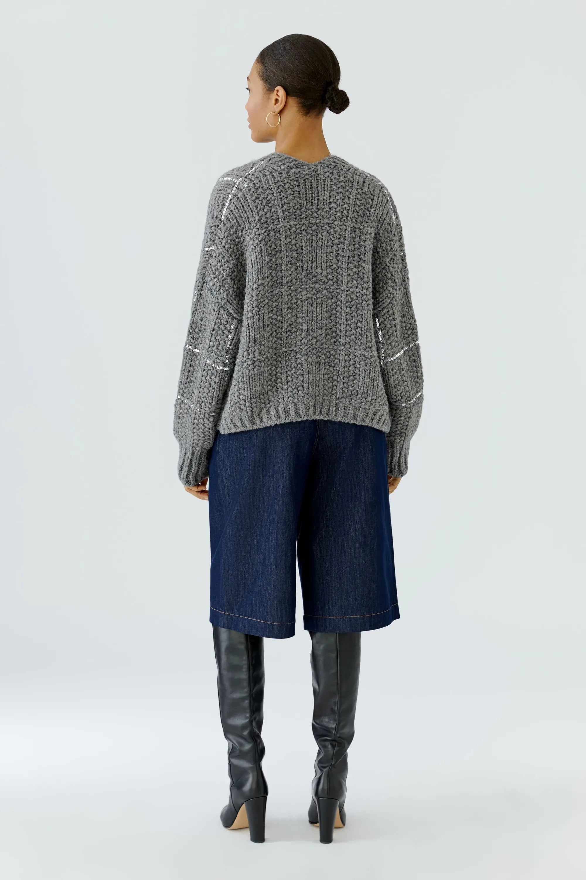 Strickjacke aus Wollmix
