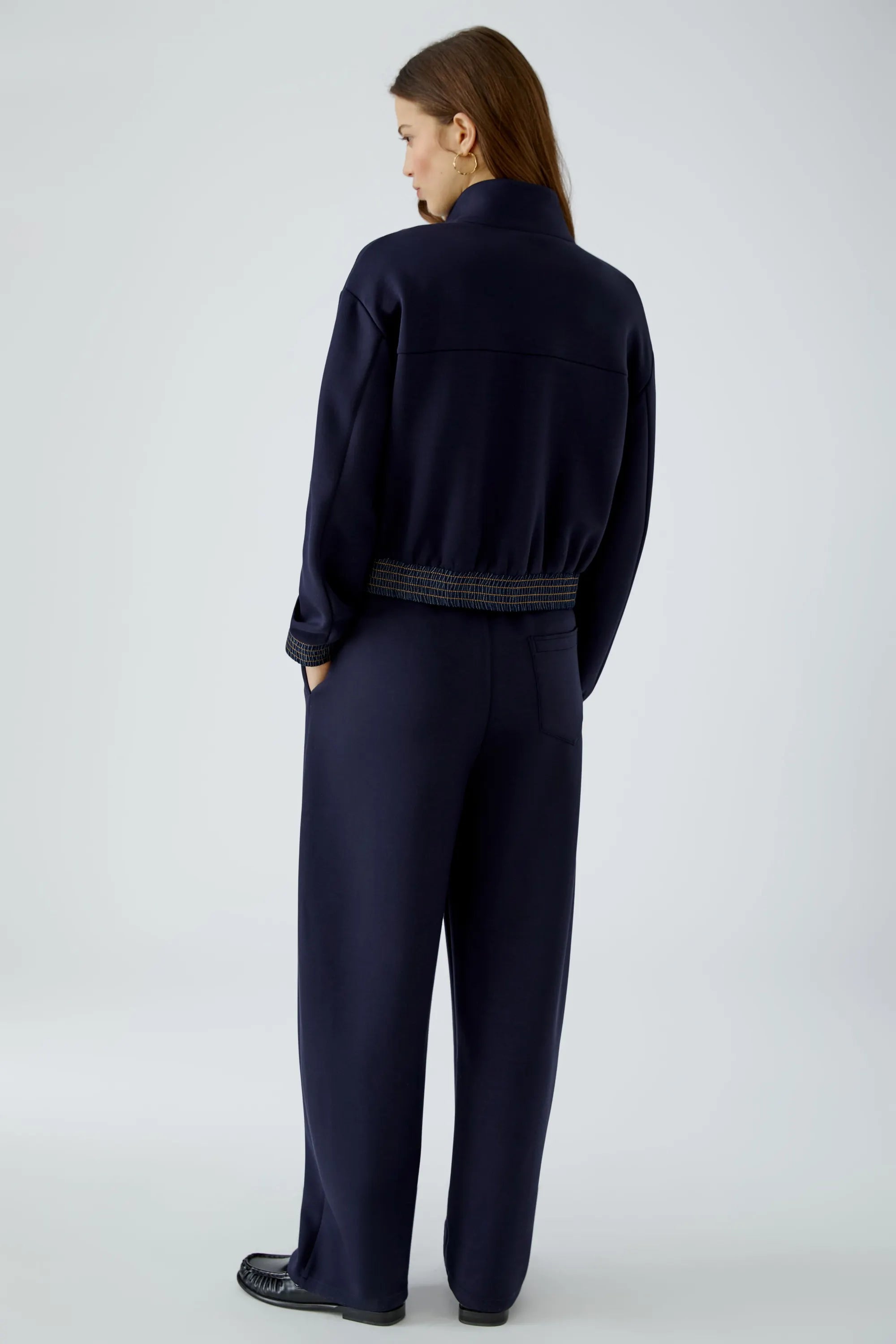 Scuba-Jacke im Blouson Stil