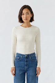 Langarmshirt aus Spitze