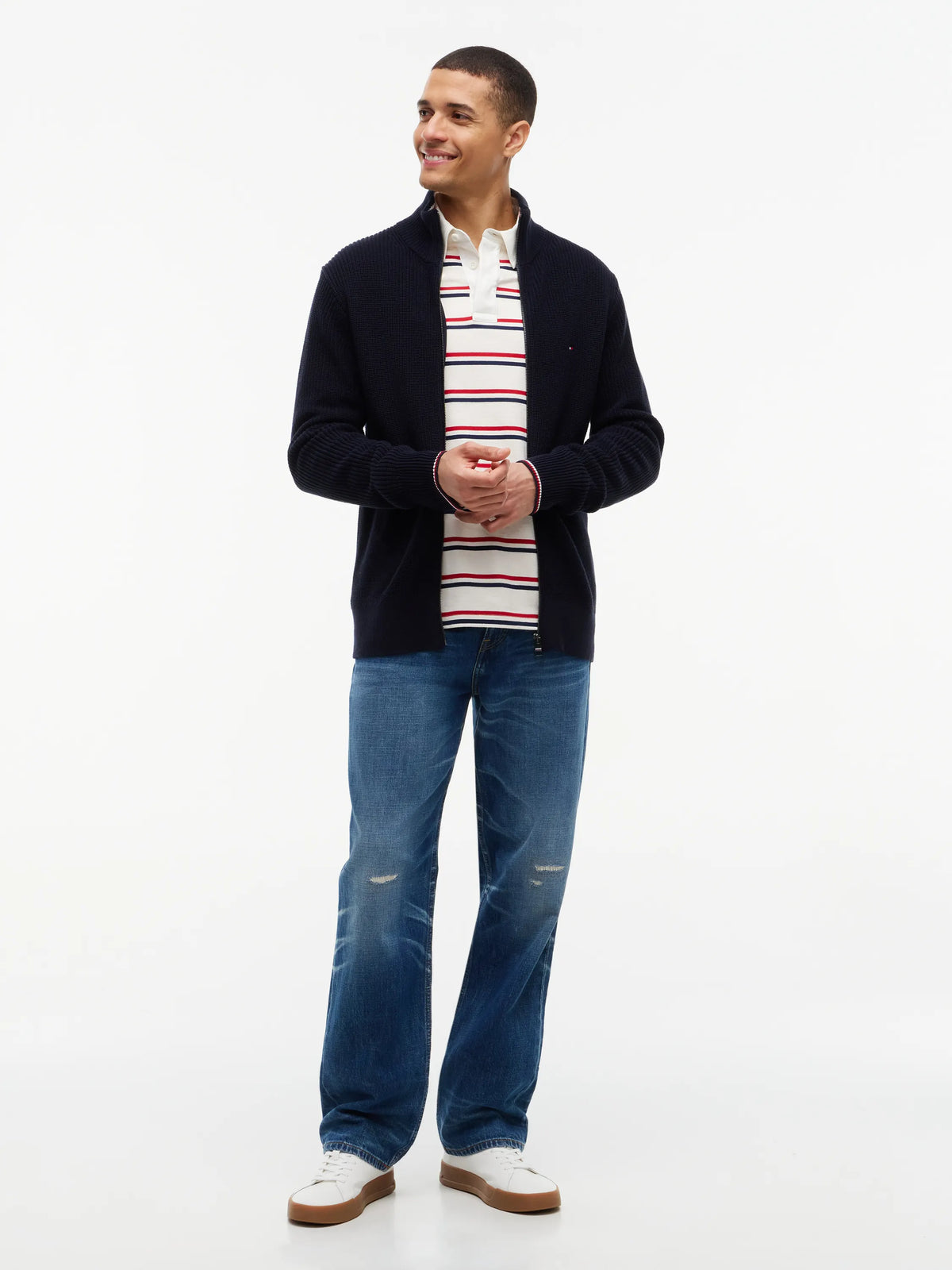 Strickjacke aus Baumwolle