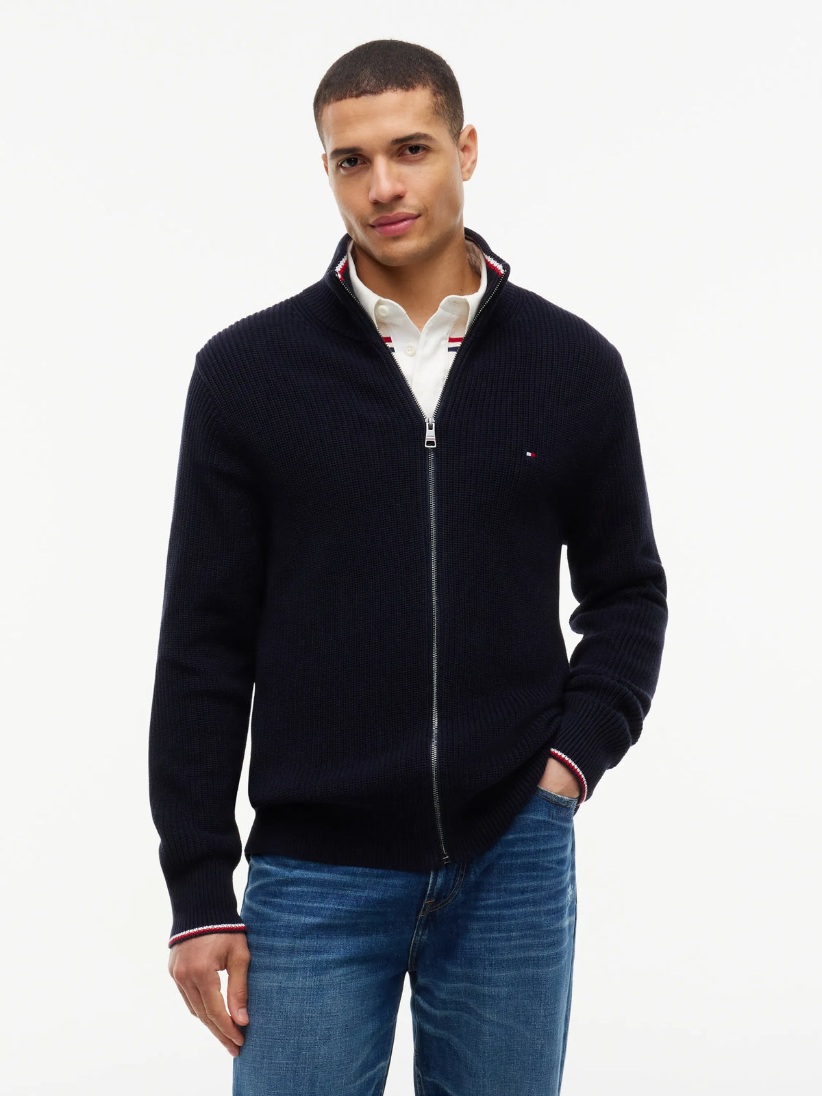 Strickjacke aus Baumwolle