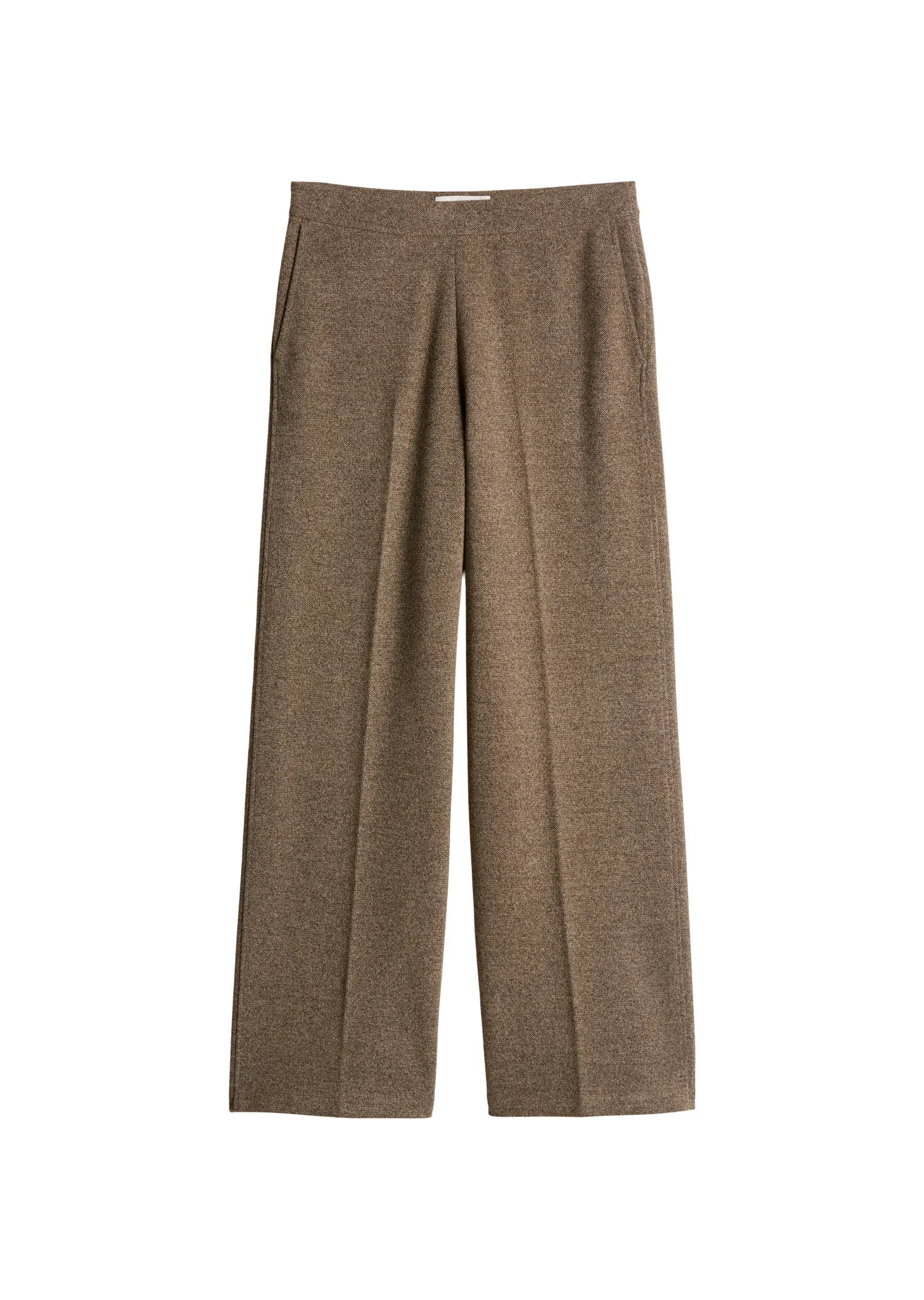Tweed-Jerseyhose Relaxed Fit