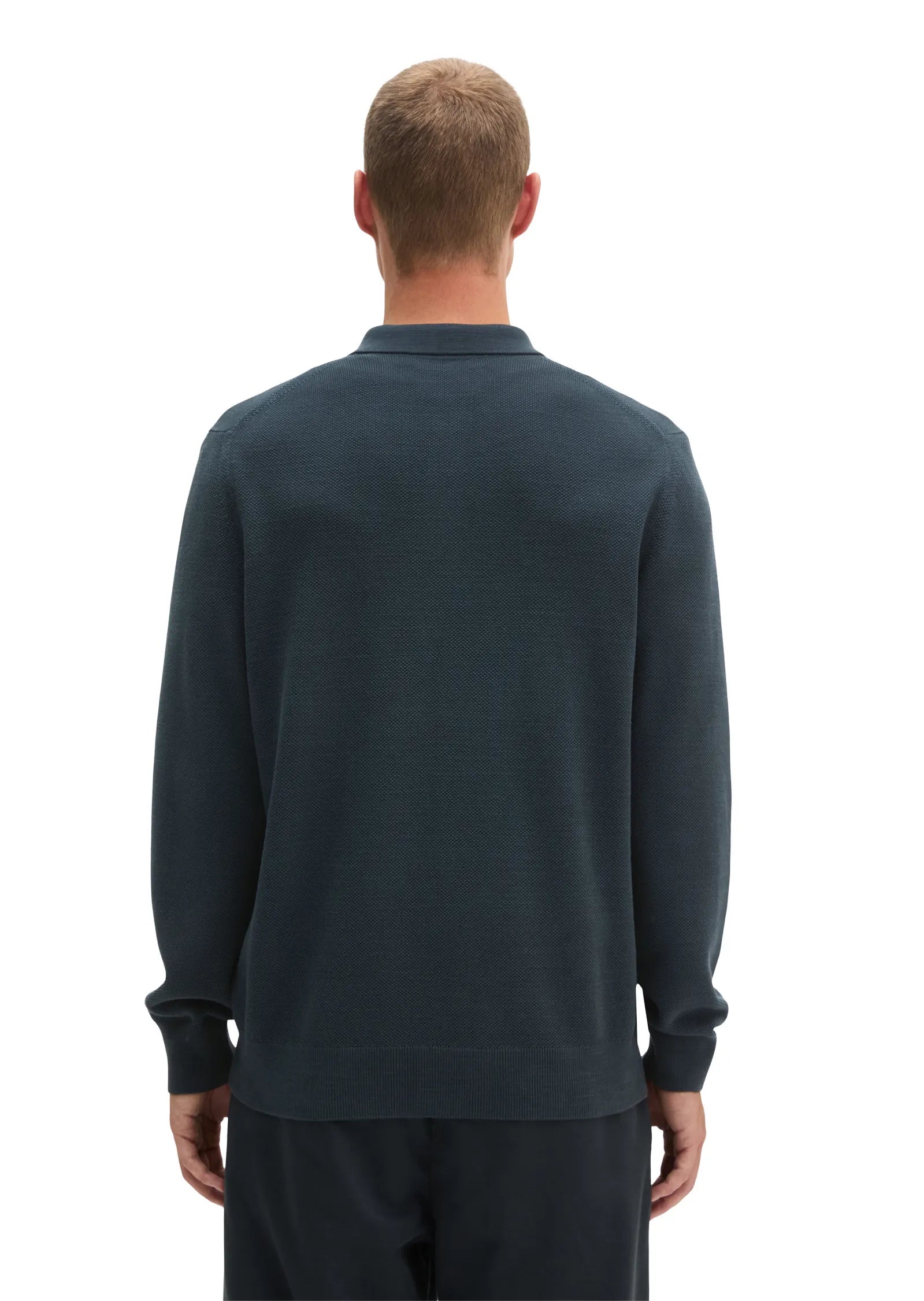 Strick-Poloshirt Regular Fit