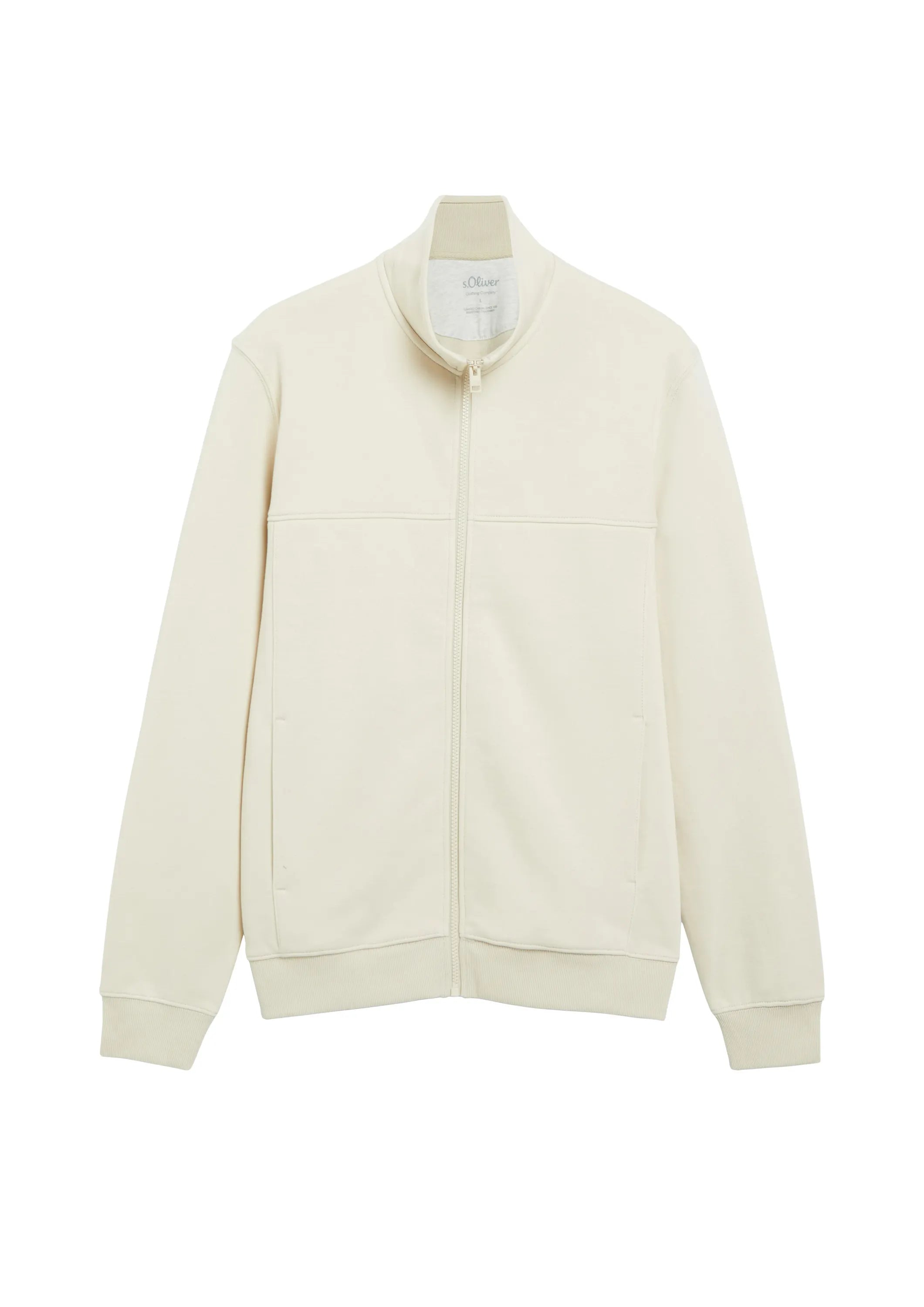 Sweatshirtjacke aus Baumwollmix