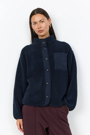 Teddyjacke mit Stehkragen