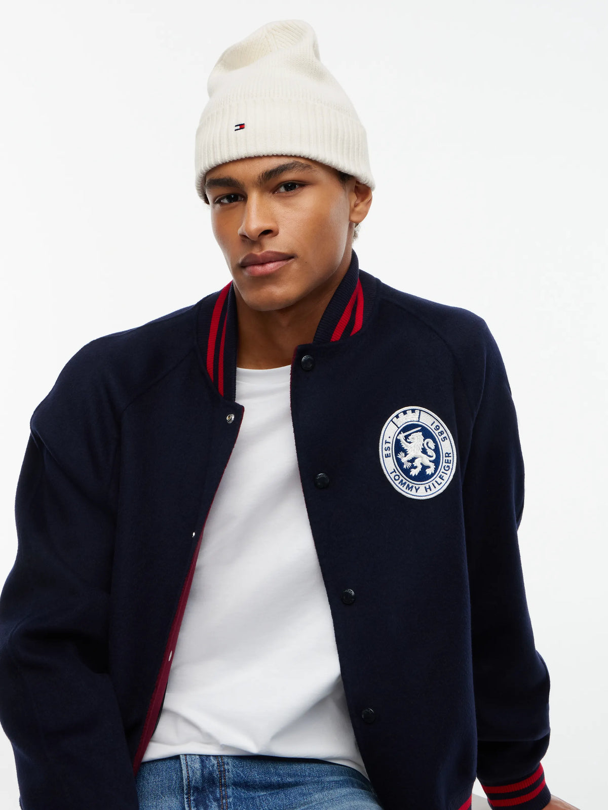Strickmütze aus Baumwolle