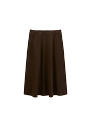 Flanellrock Midi aus Viskosemix