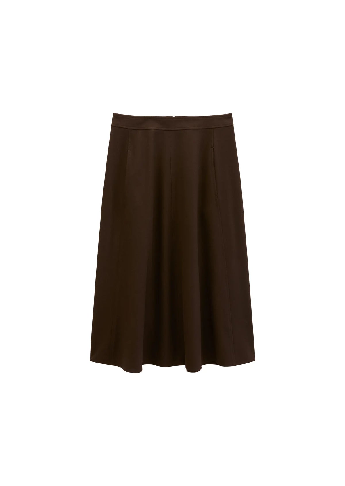 Flanellrock Midi aus Viskosemix