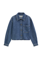 Jeansbluse Regular Fit