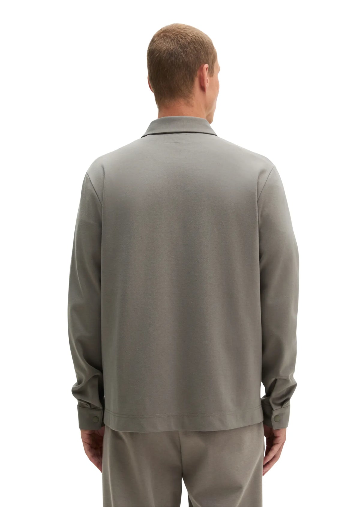 Sweatjacke mit Kragen Regular Fit