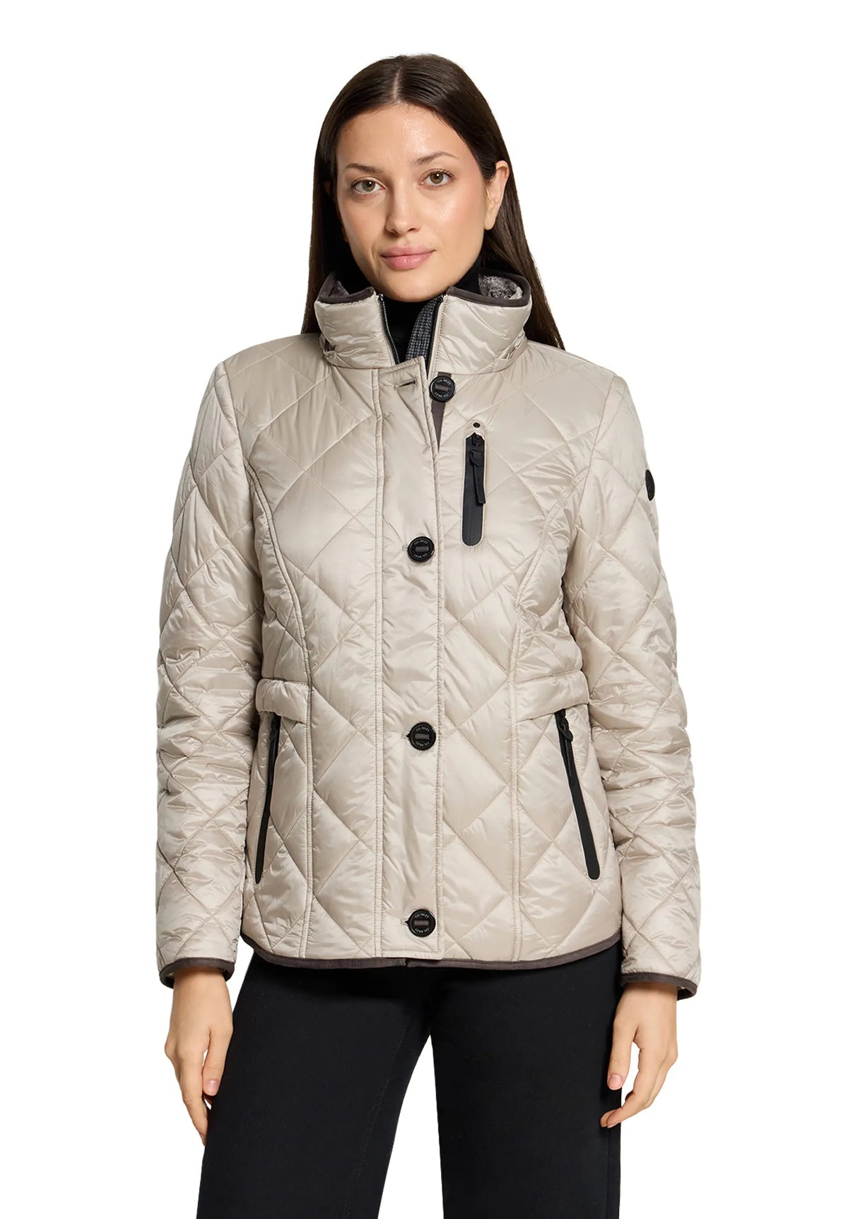 Steppjacke  mit Kapuze