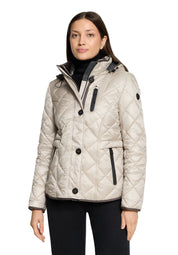 Steppjacke  mit Kapuze