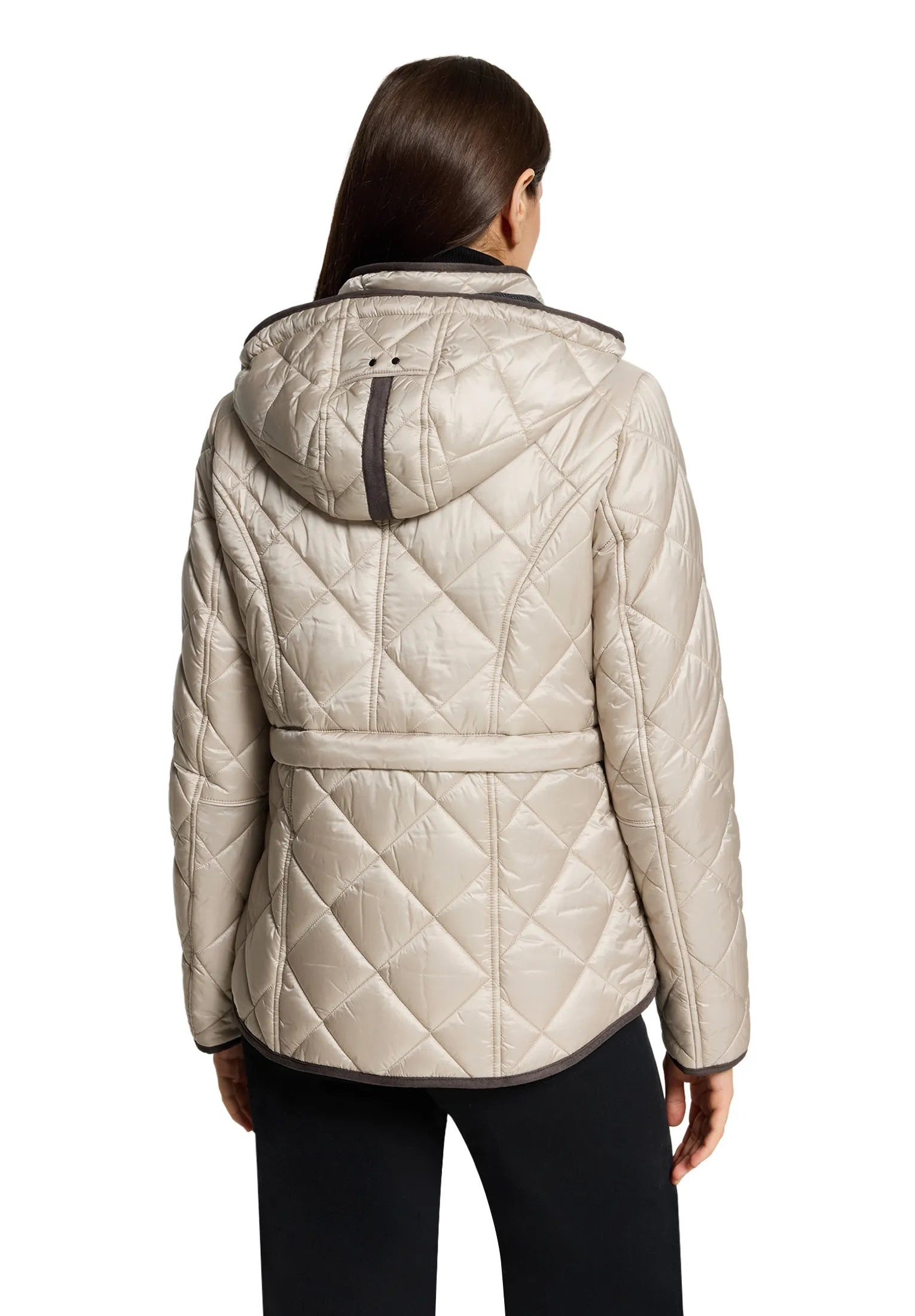 Steppjacke  mit Kapuze
