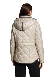 Steppjacke  mit Kapuze