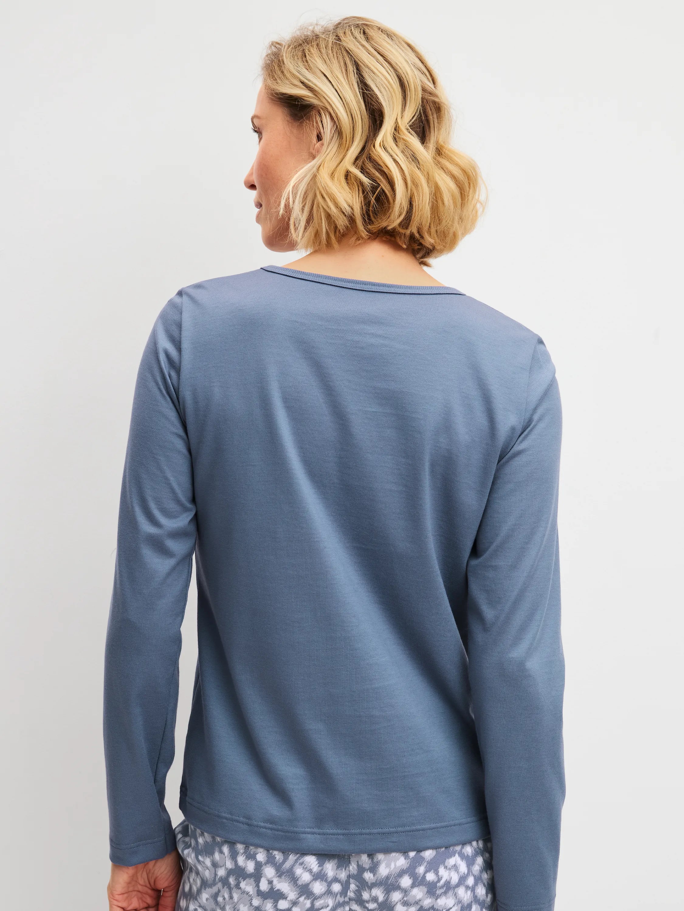 Langarm-Schlafshirt