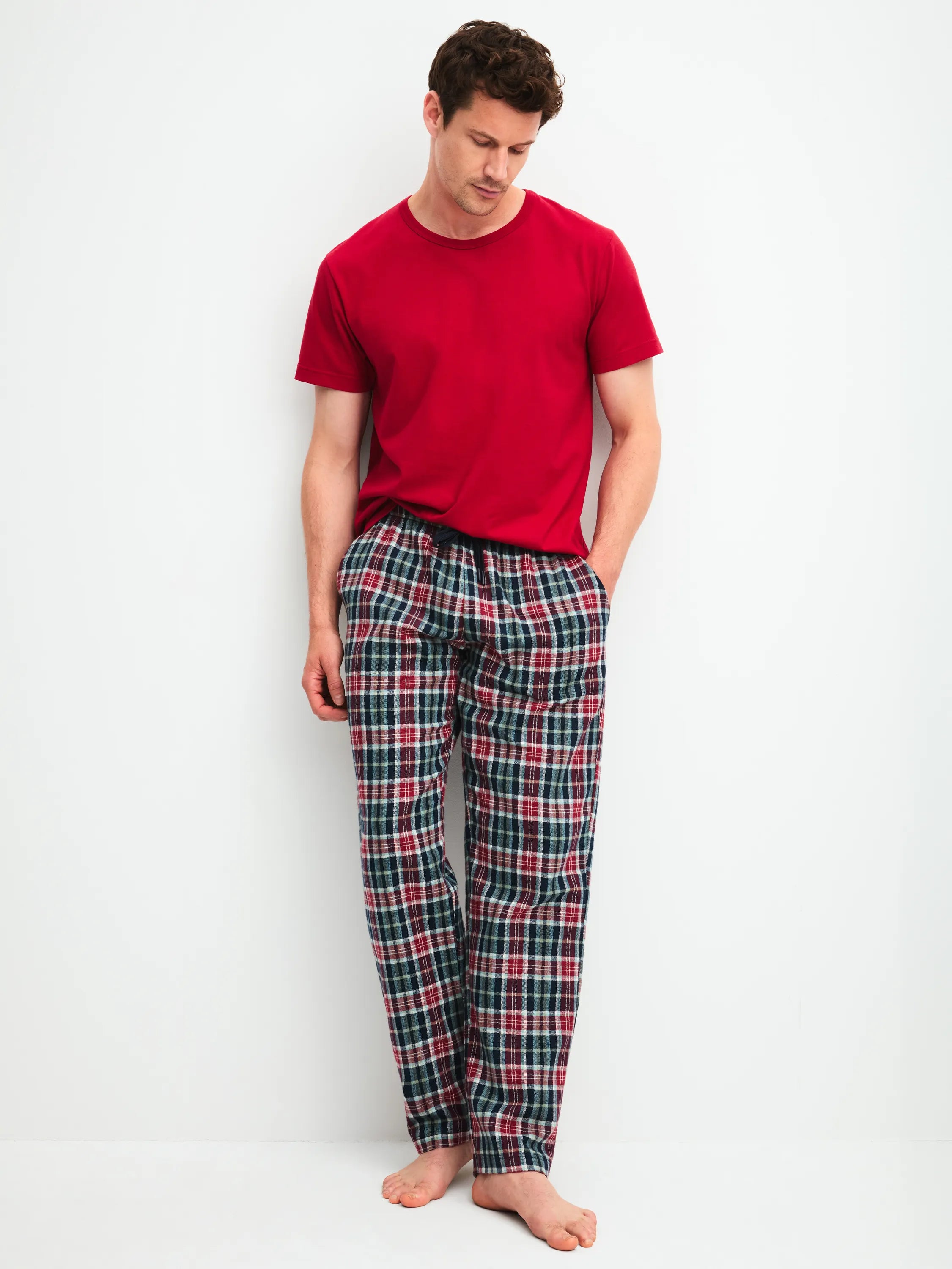 Flanellhose aus Baumwolle
