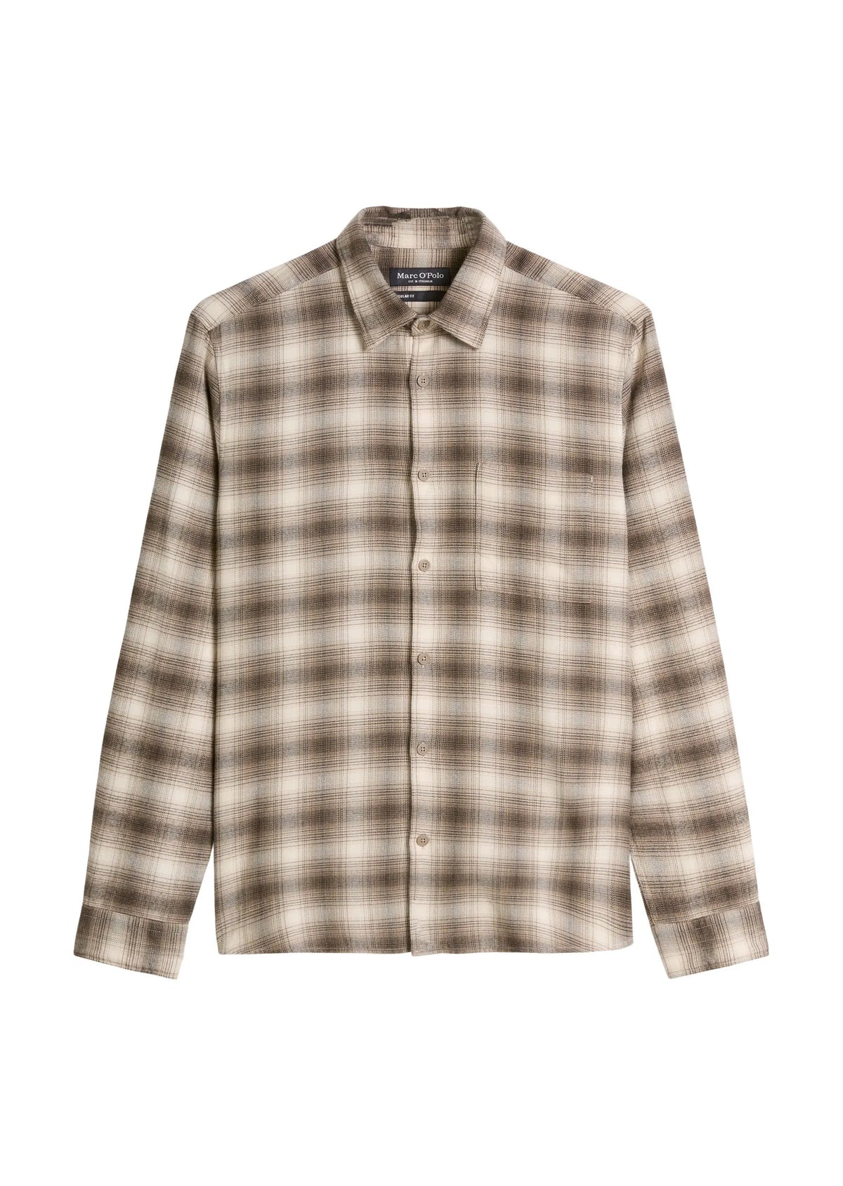 Flanellhemd Regular Fit