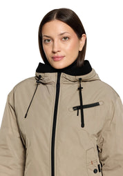 Winterjacke mit Kapuze
