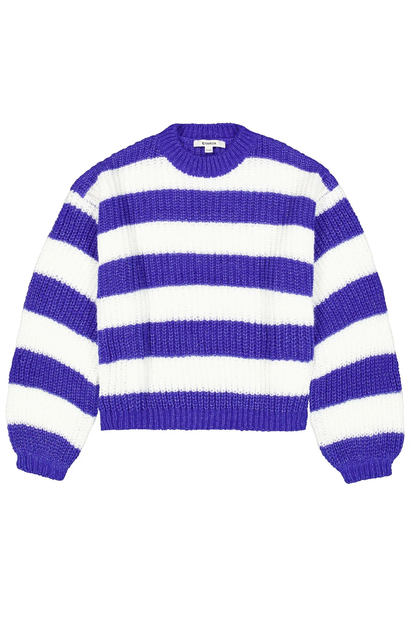 Strickpullover gestreift