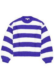 Strickpullover gestreift