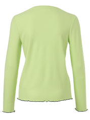Langarmshirt aus Viskose