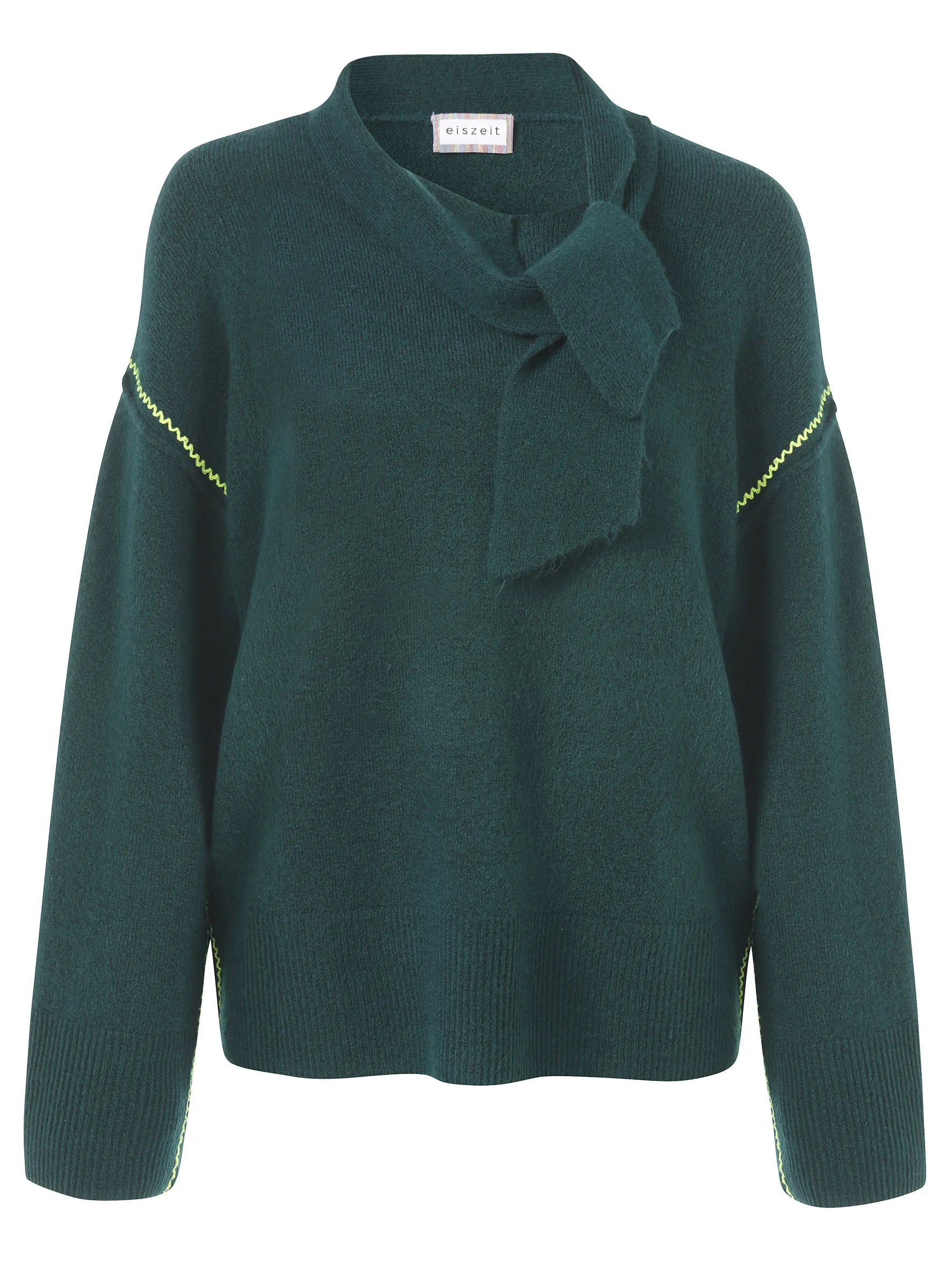 Pullover mit Schalkragen