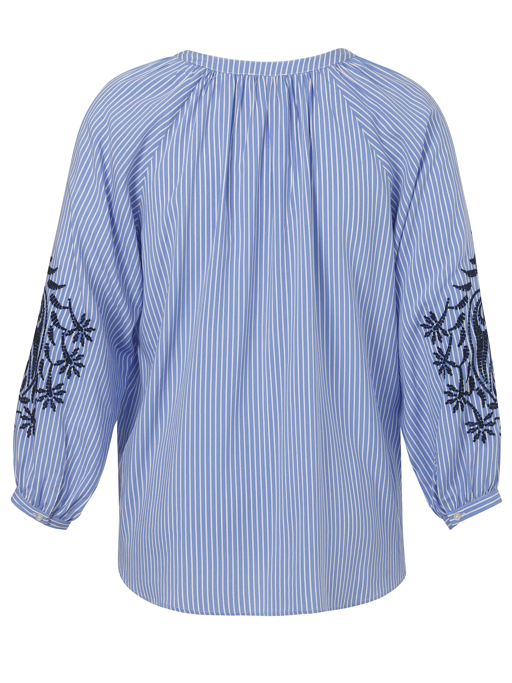 Bluse mit Ärmel-Stick