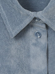 Cordbluse Regular Fit