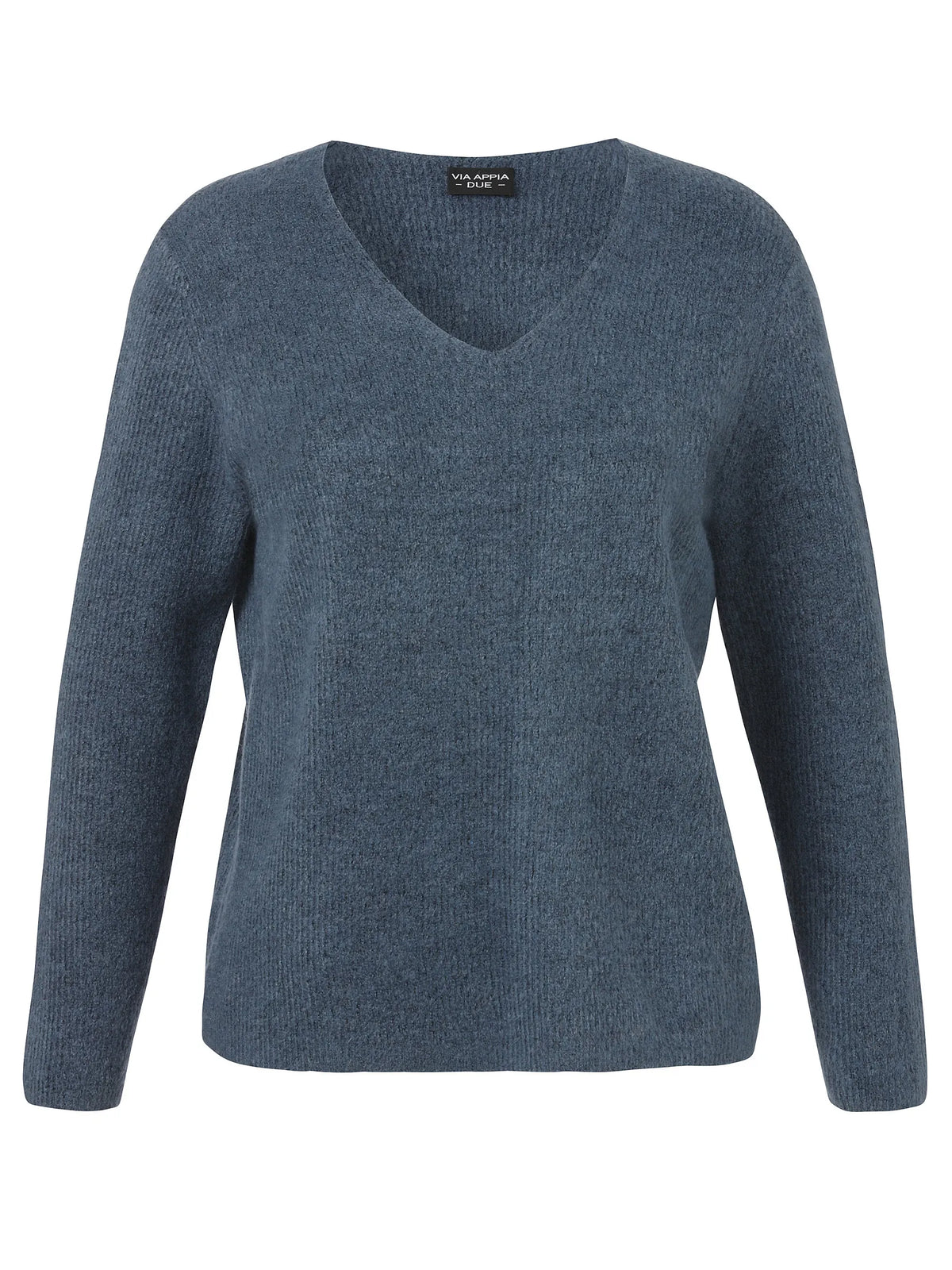 Strickpullover mit V-Ausschnitt
