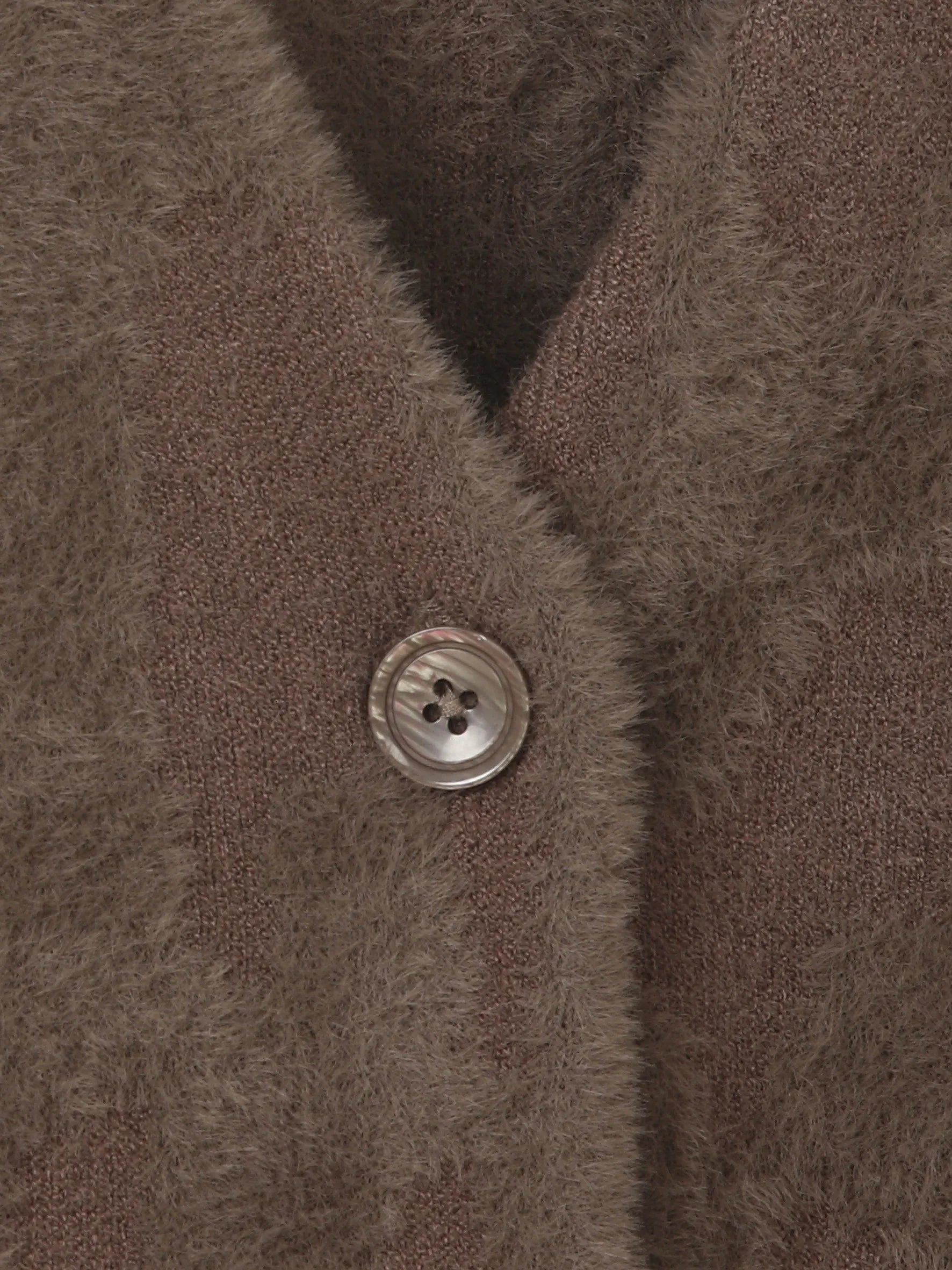 Strickjacke mit V-Ausschnitt