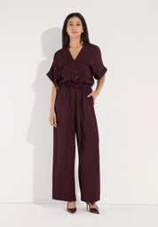Jumpsuit aus Viskosemix