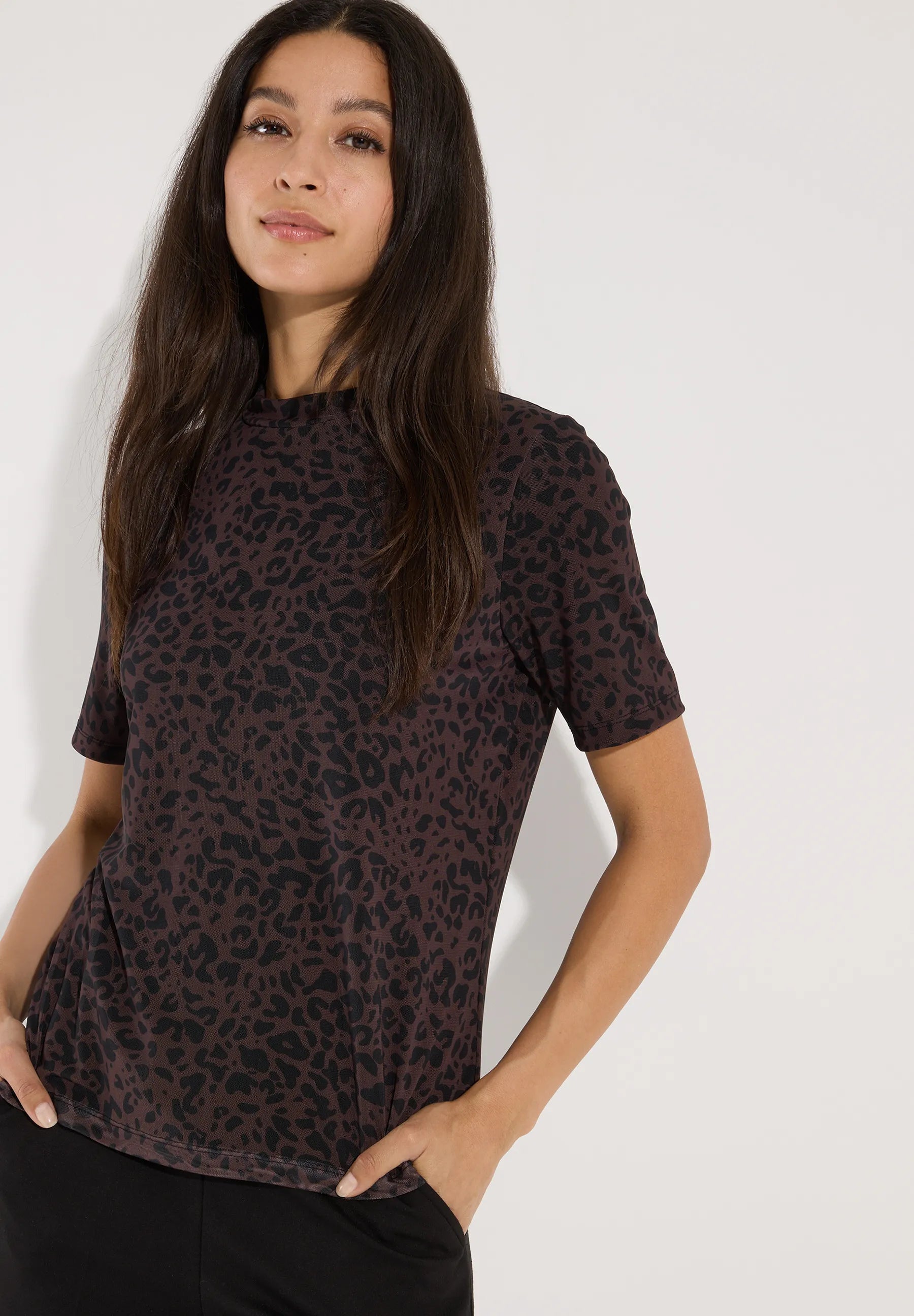 T-Shirt mit Mesh