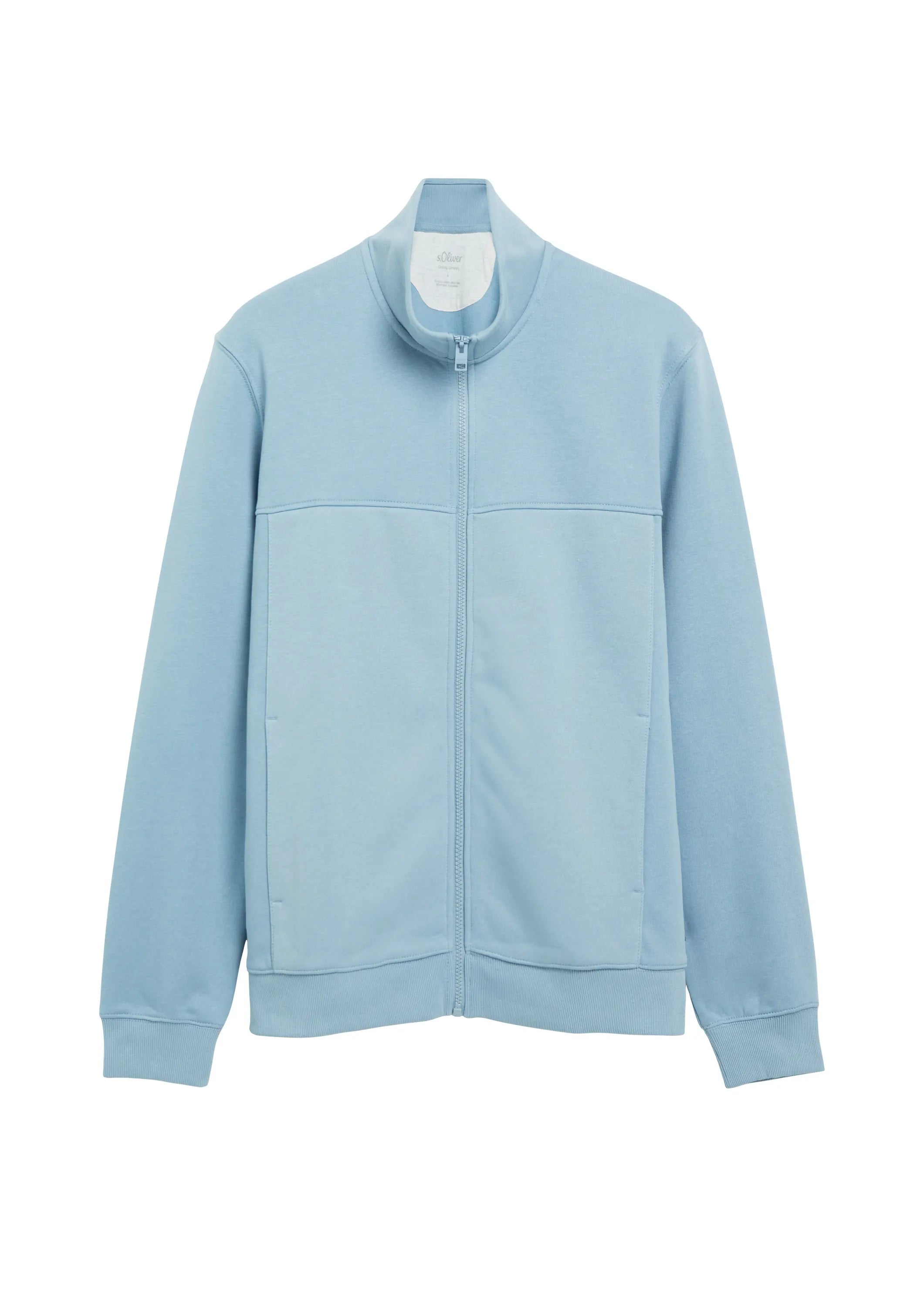 Sweatshirtjacke aus Baumwollmix