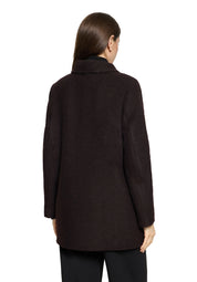 Wolljacke mit Stehkragen