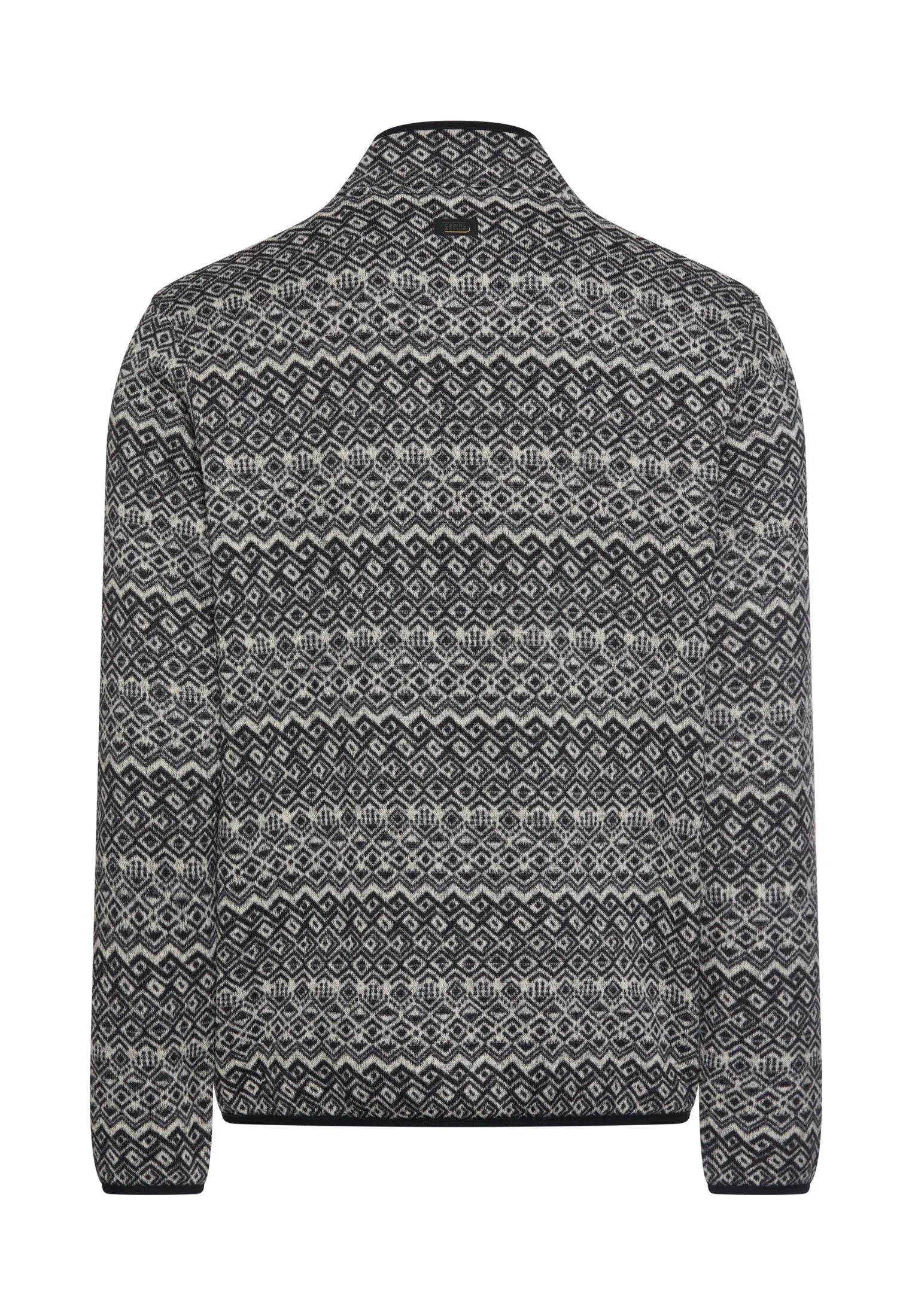 Fleecejacke mit Stehkragen