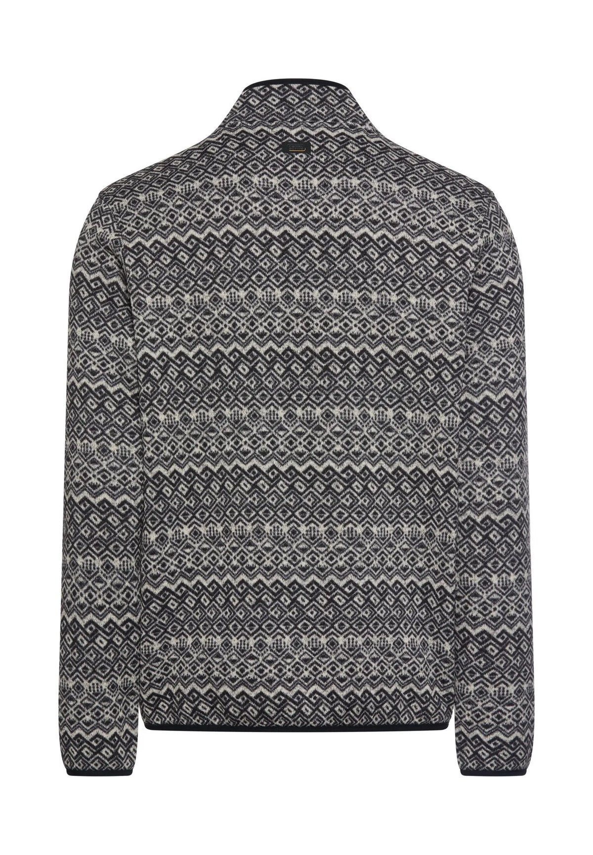 Fleecejacke mit Stehkragen
