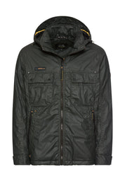 Winterjacke aus gewachster Baumwolle